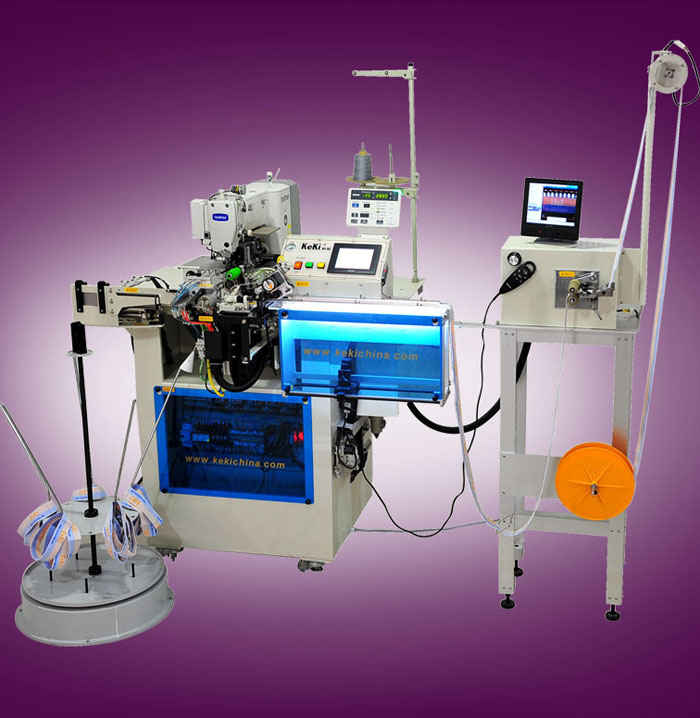 高速對字母拼接橡筋機XJ-311HN-CCD(2)